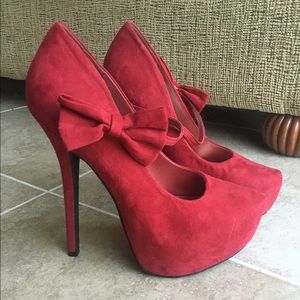 Red Maryjanes