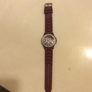 Silicone aggie watch