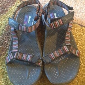 Sketchers woman's reggae misty sandals