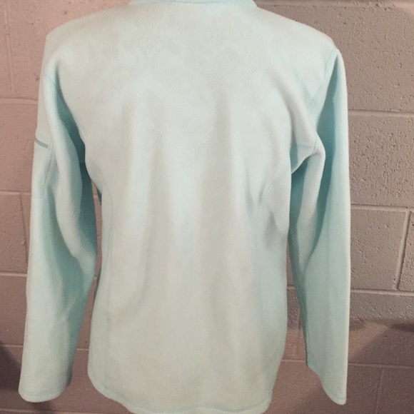L.L Bean Active Fleece Jacket Light Blue - Picture 3 of 4