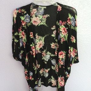 Floral cardigan