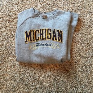 Michigan Wolverines Crew Neck