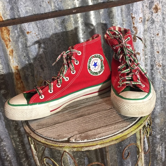 christmas converse