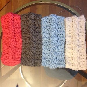 handmade crochet headbands