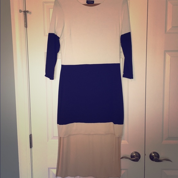 Bebe high low dress