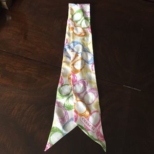 Coach 100% Silk Scarf
