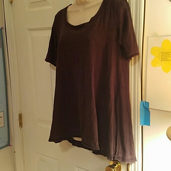 free people small oversized tee