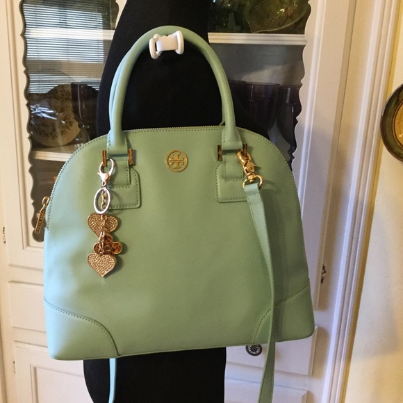 X SOLD  Tory Burch Robinson small dome satchel X - Picture 3 of 4