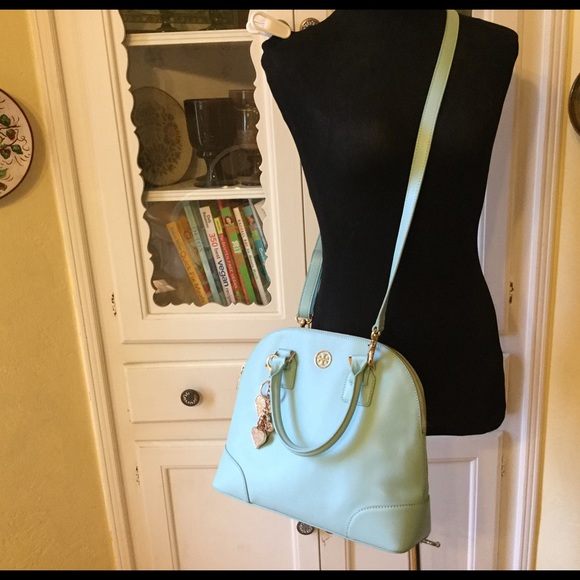 X SOLD  Tory Burch Robinson small dome satchel X - Picture 4 of 4