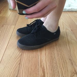 Blacked out Vans