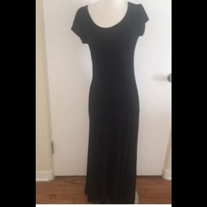 BCBG ribbed maxi dress