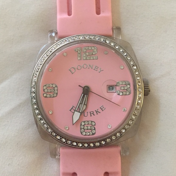 Dooney and Bourke pink jelly watch