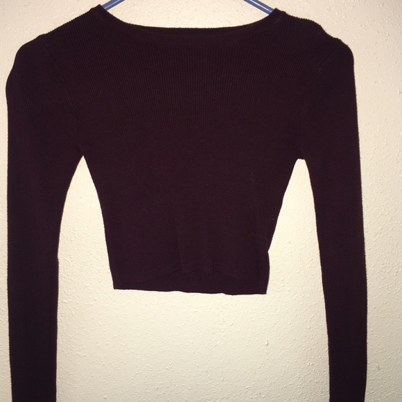 Long sleeve crop top - Picture 1 of 1