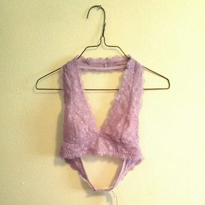 Free People Lilac Bralette