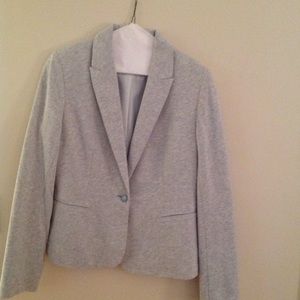 Jersey knit blazer