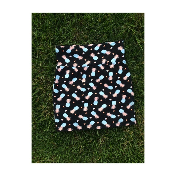 Pineapple Mini Skirt