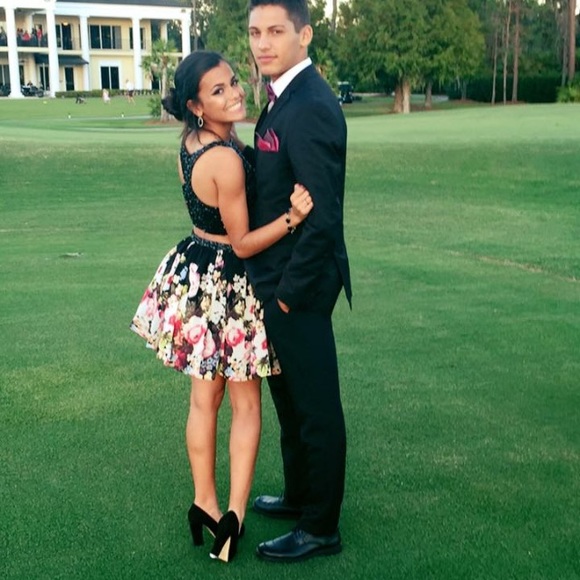 Homecoming two-piece dress