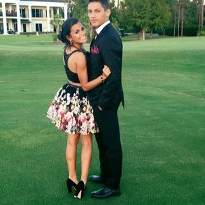 Homecoming two-piece dress