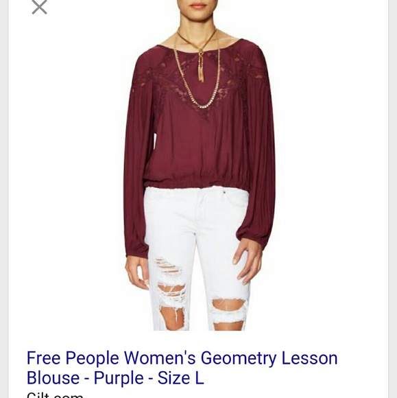 Free people geometric top