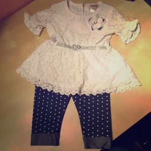 2 cute little girl outfits