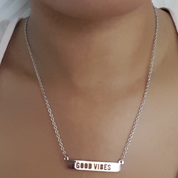 SOLD Jaeci good vibes necklace gently worn - Picture 3 of 4