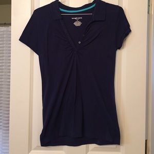 liz lange maternity navy polo
