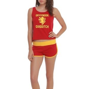 HARRY POTTER Gryffindor Mesh Pajama NEW