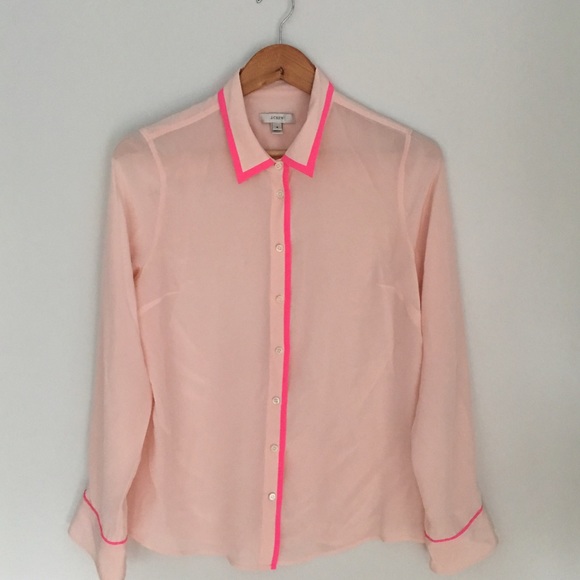 J. Crew silk blouse