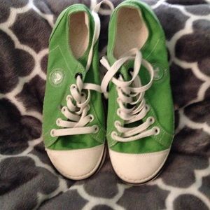 Croc sneakers