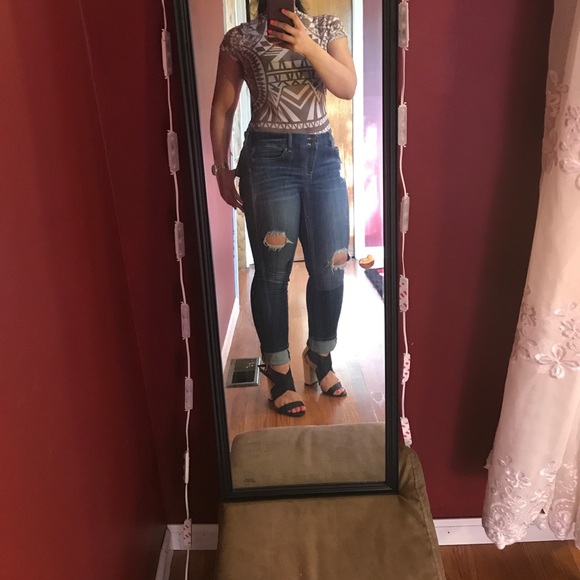 Mesh transparent bodysuit. Clearance - Picture 8 of 8