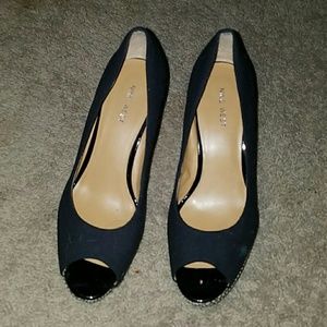 Women's nine West wedges  7.5