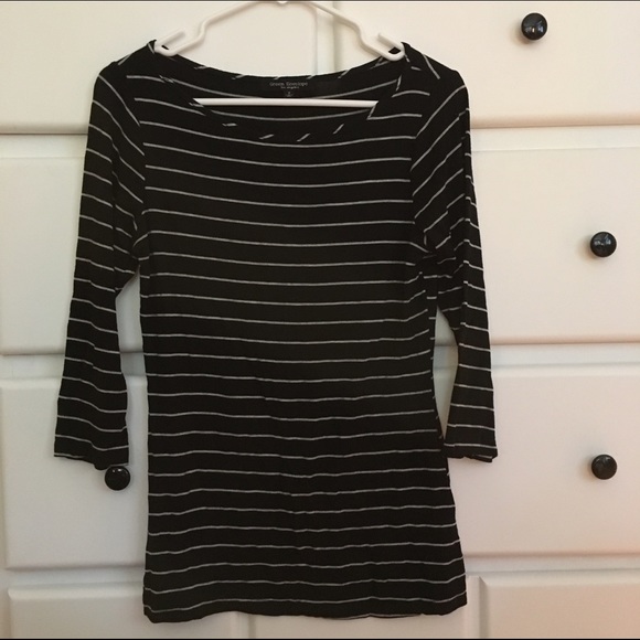 Black and white striped shirt
