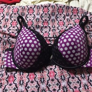 42DD Cacique Push Up Plunge Padded Bra