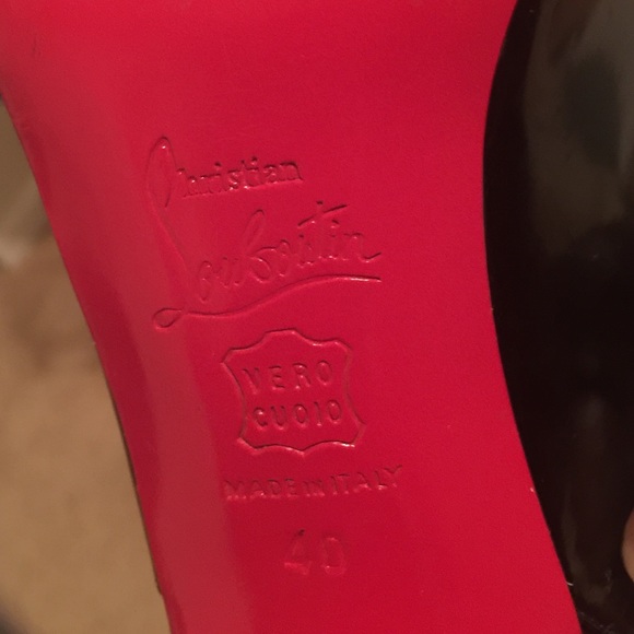 100 % authentic Christian Louboutins