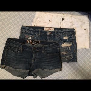 Bundle of 3 Summer Shorts and Mini-Skirts