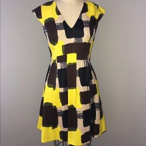 Kate Spade Fit and Flare Cap Sleeve Dress