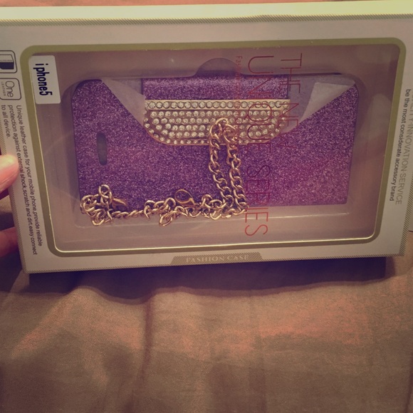 Glittery designer inspired iPhone purse case📱🎀