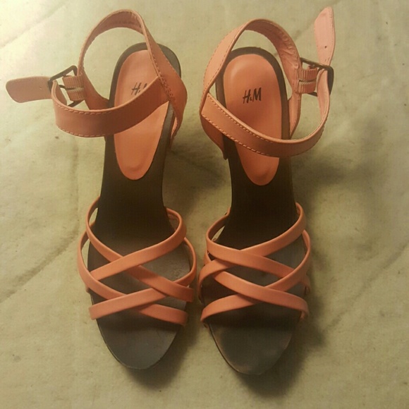 Salmon H&M Clogs/Sandals