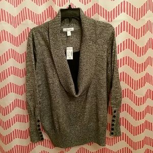 Layered Dressbarn Cowl-neck Sweater