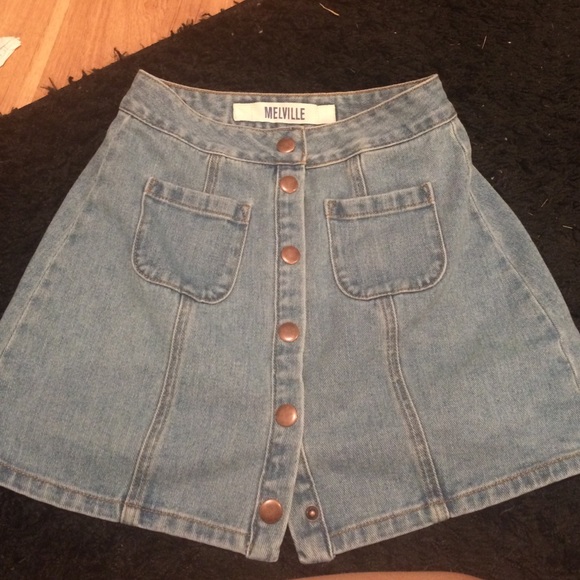 Brandy Melville Denim skirt