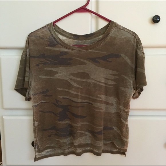 Army print shirt