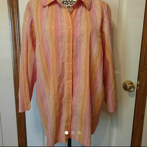 Liz Claiborne Plus Size blouse 3X