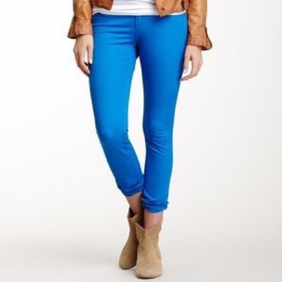 BB Dakota Raeanne Stretch Blue Cobalt Jegging Pant