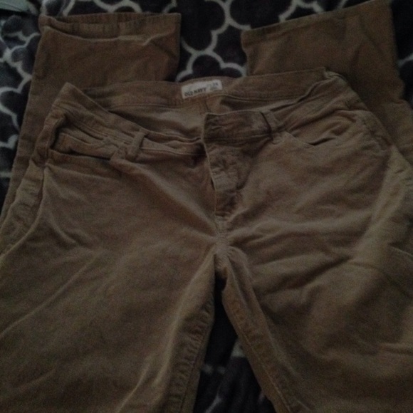 Corduroy khaki boot but pants
