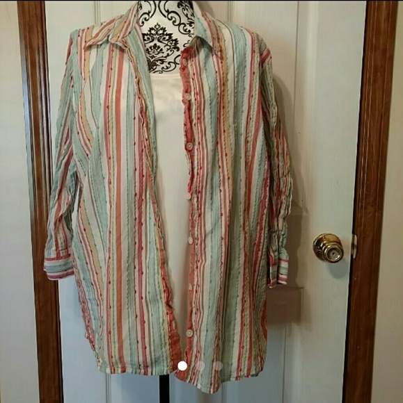 Alfred Dunner Plus Size One Piece Blouse Size 22W