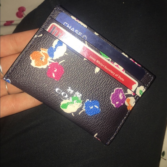 Coach ID Card Case - Floral