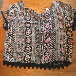 Crop blouse