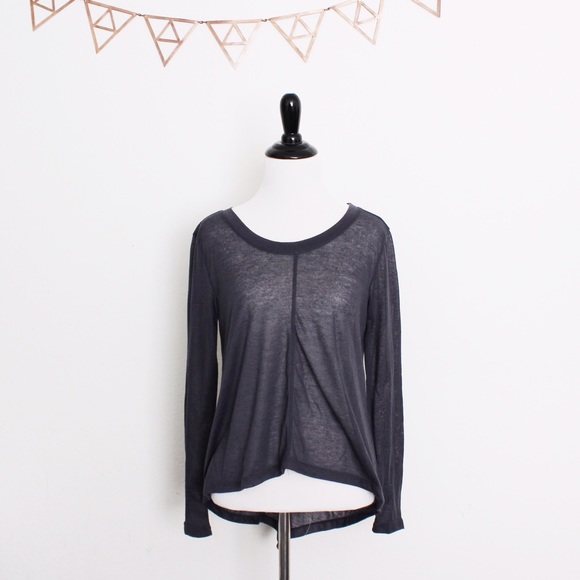 {Urban Outfitters} | Sheer Long Sleeve Top
