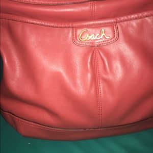 COACH leather handbag