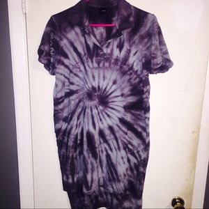 Tie Dye Polo Dress